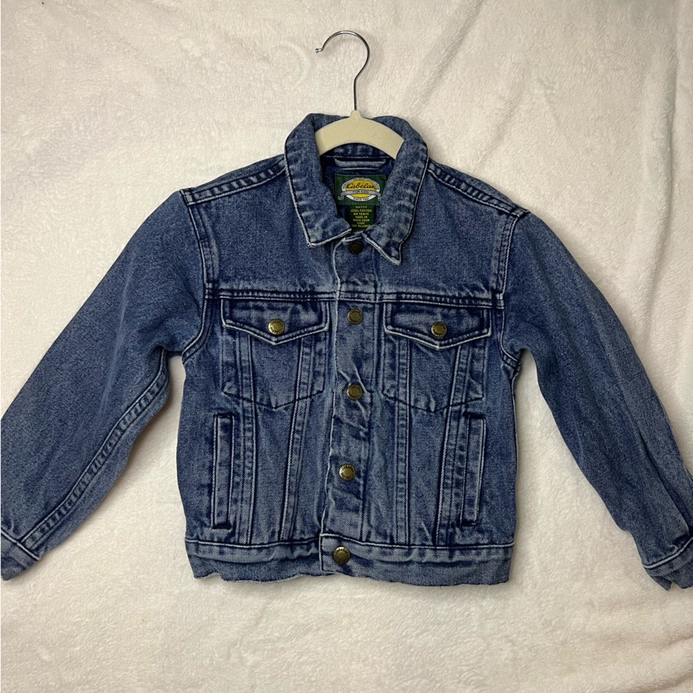 Kids Cabelas Denim Blue Jacket